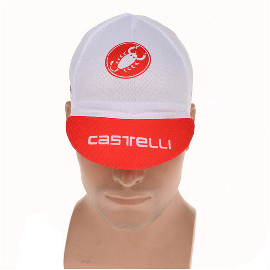 2015 Castelli Gorro Ciclismo blanco